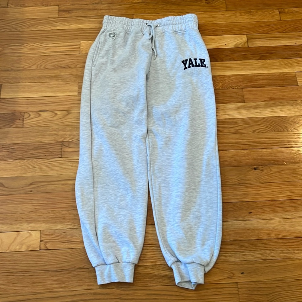 Yale University jogger sweatpants. Size small